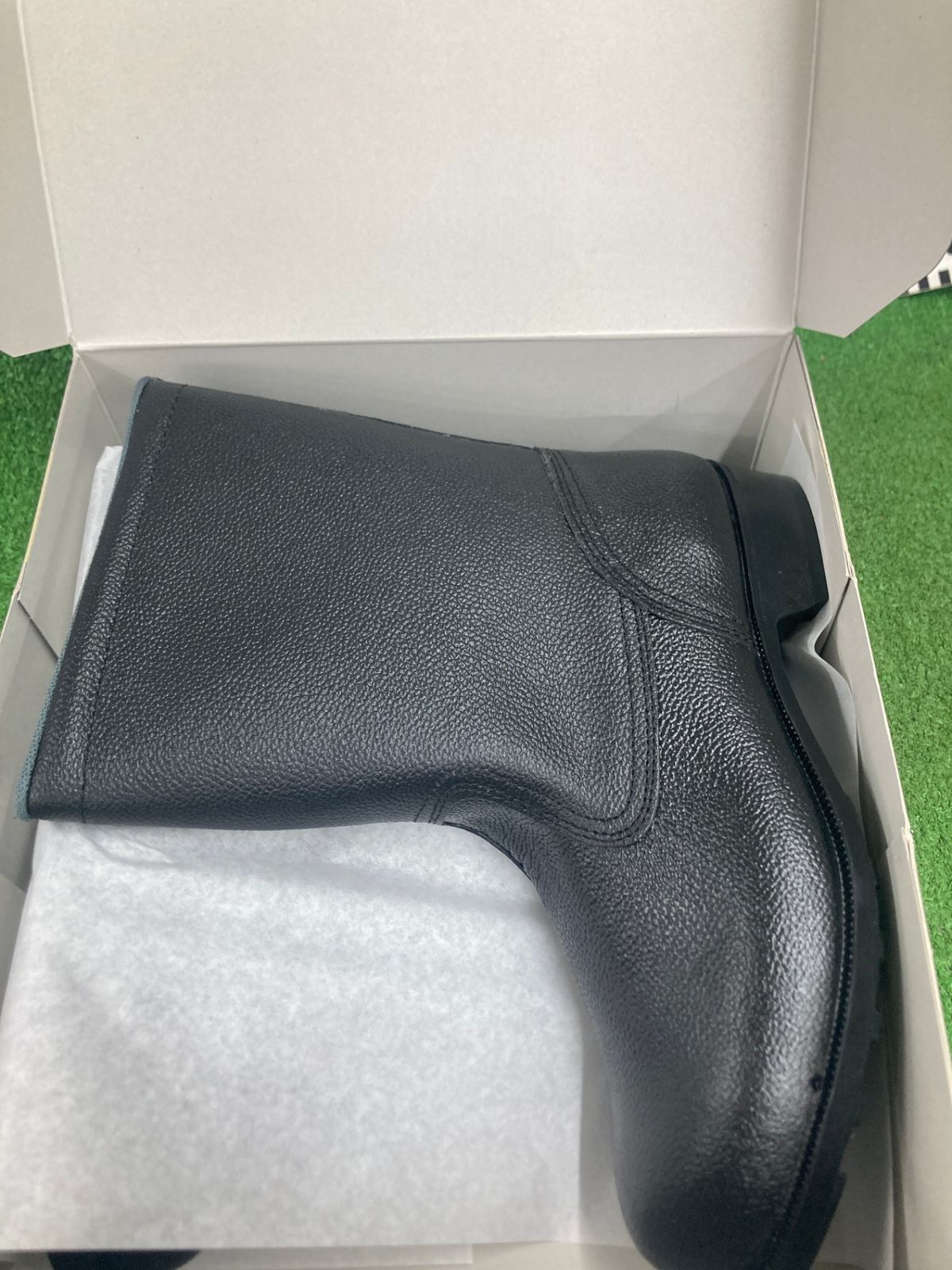 ドンケル 安全靴 一般作業用 半長靴 鋼鉄先芯入 JIS T8101革製 S種合格(V式) 606 メンズ ブラック 25.5 cm | [ドンケル] 安全靴 一般作業用 半長靴 鋼鉄先芯入 JIS T8101