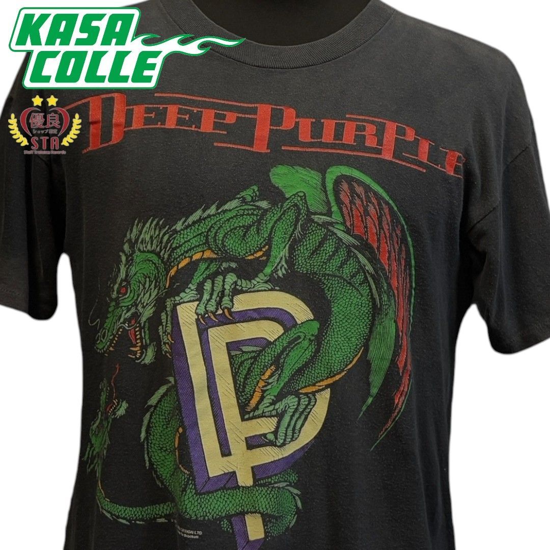 【BROCKUM Lサイズ】DEEPPURPLE 90's ヴィンテージTシャツ BROCKUM Lサイズ】DEEPPURPLE 90's ヴィンテージTシャツ