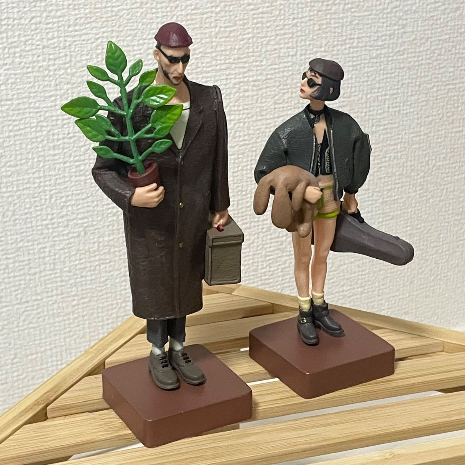 輸入品】映画 L E O N フィギュア レオン＆マチルダ 箱あり