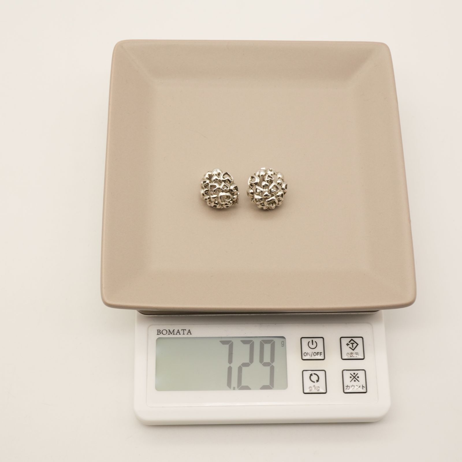 希少 ジョージジェンセン ハートバイハート イヤリング 美品/25
