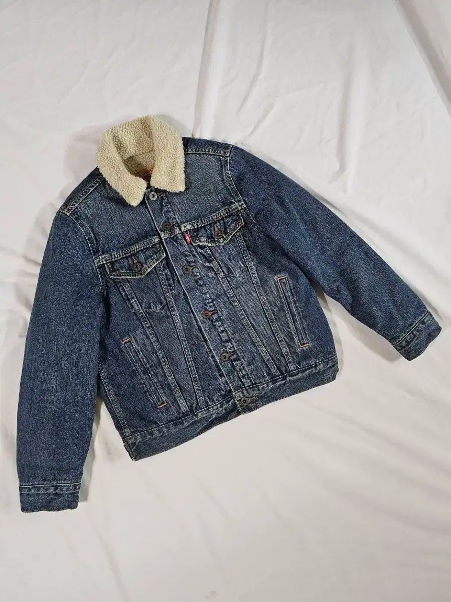 M リーバイス ヴィンテージ シェルパ シープスキン デニム ジャケット