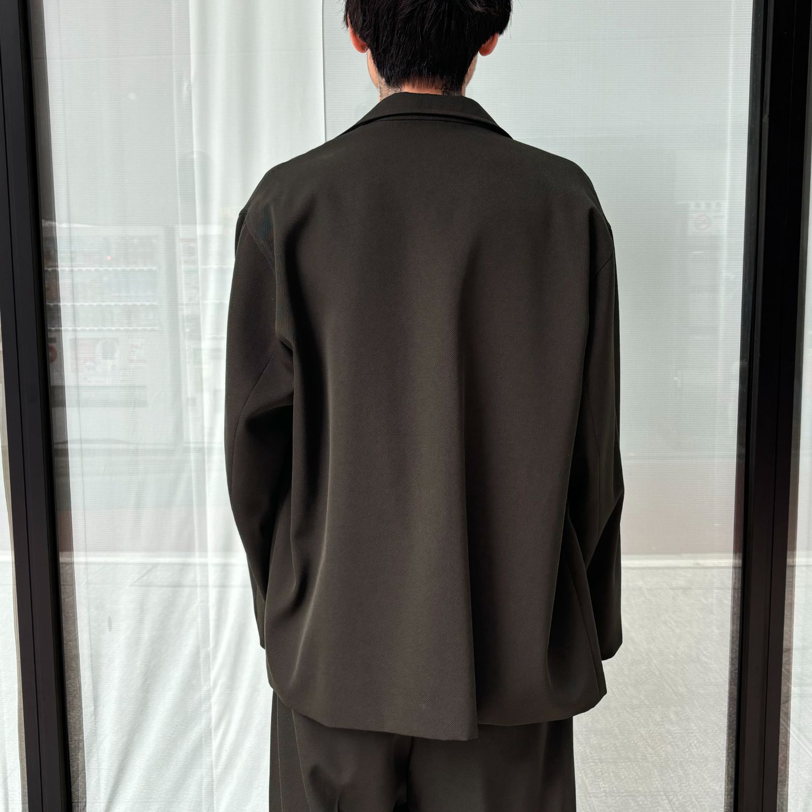 Blurhms ブラームス WOOL Surge Super Cardigan Jacket Pants セットアップスーツ BHS21F006  BHS21F007【表参道t】 - メルカリ