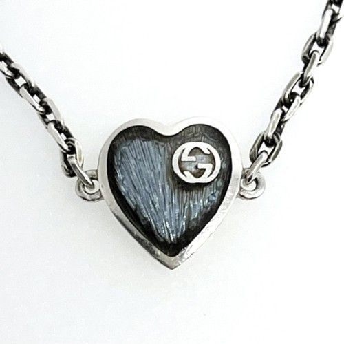 値下げ！GUCCI グッチ インターロッキングG ハート ブレスレット Ag925
