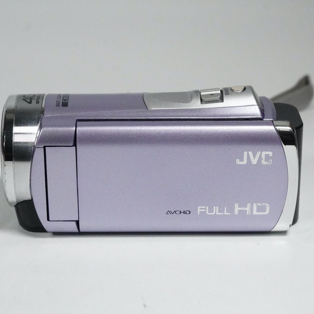 Victor JVC Everio GZ-HM33-Vバイオレット　動作確認済み JVC Victor Everio GZ-HM33-V バイオレット 動作OK 返金保証