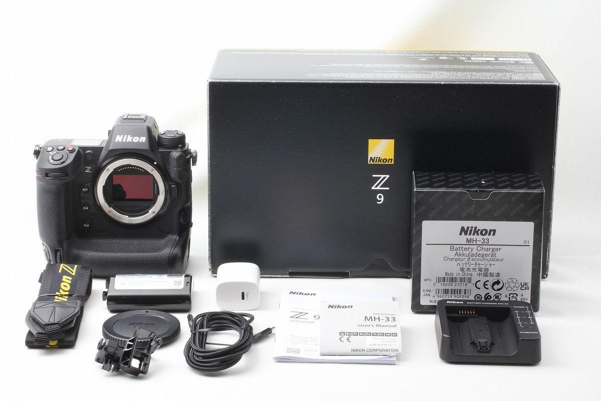 【保証期限残有り】Nikon Z9 ボディ 元箱他付き Nikon（ニコン） ミラーレスカメラ ボディ｜Z9ﾎﾞﾃﾞｨ｜[通販