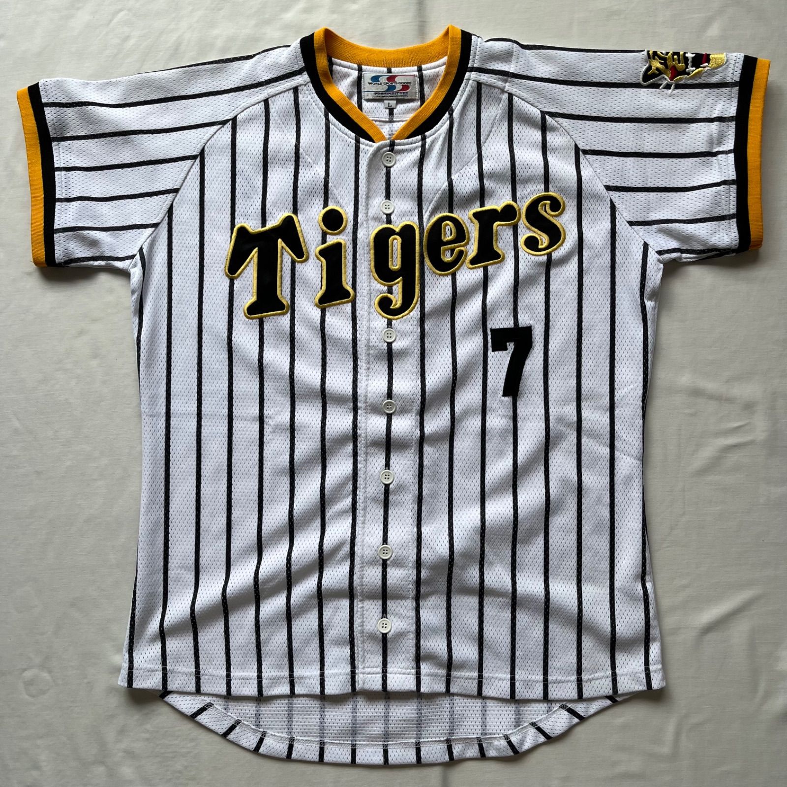 マートン　阪神タイガース　ユニフォーム　レプリカ 阪神タイガース マートン ユニフォームLサイズ♡美品の通販 by