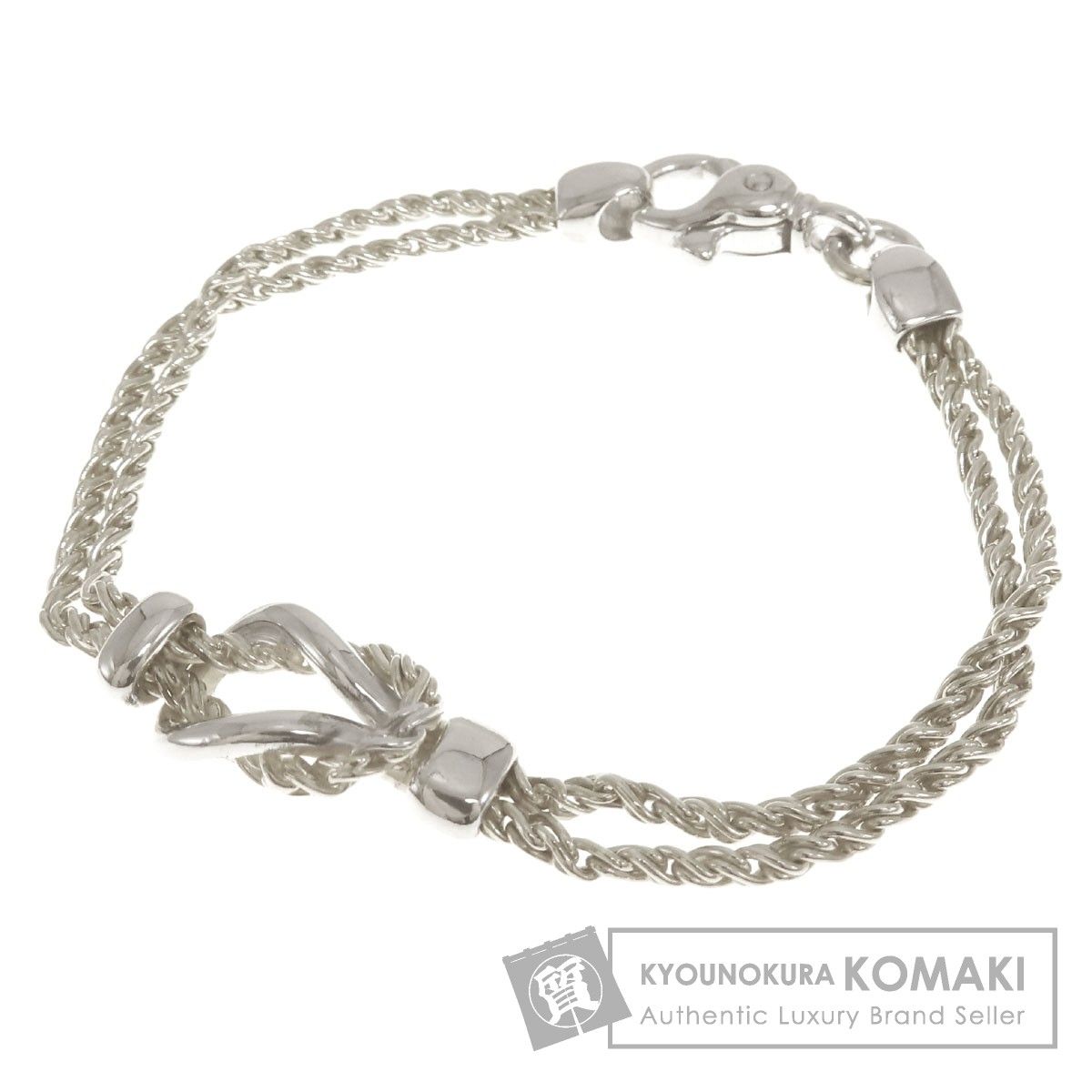 TIFFANY&Co. ティファニー センターノットダブルロープ ブレスレット