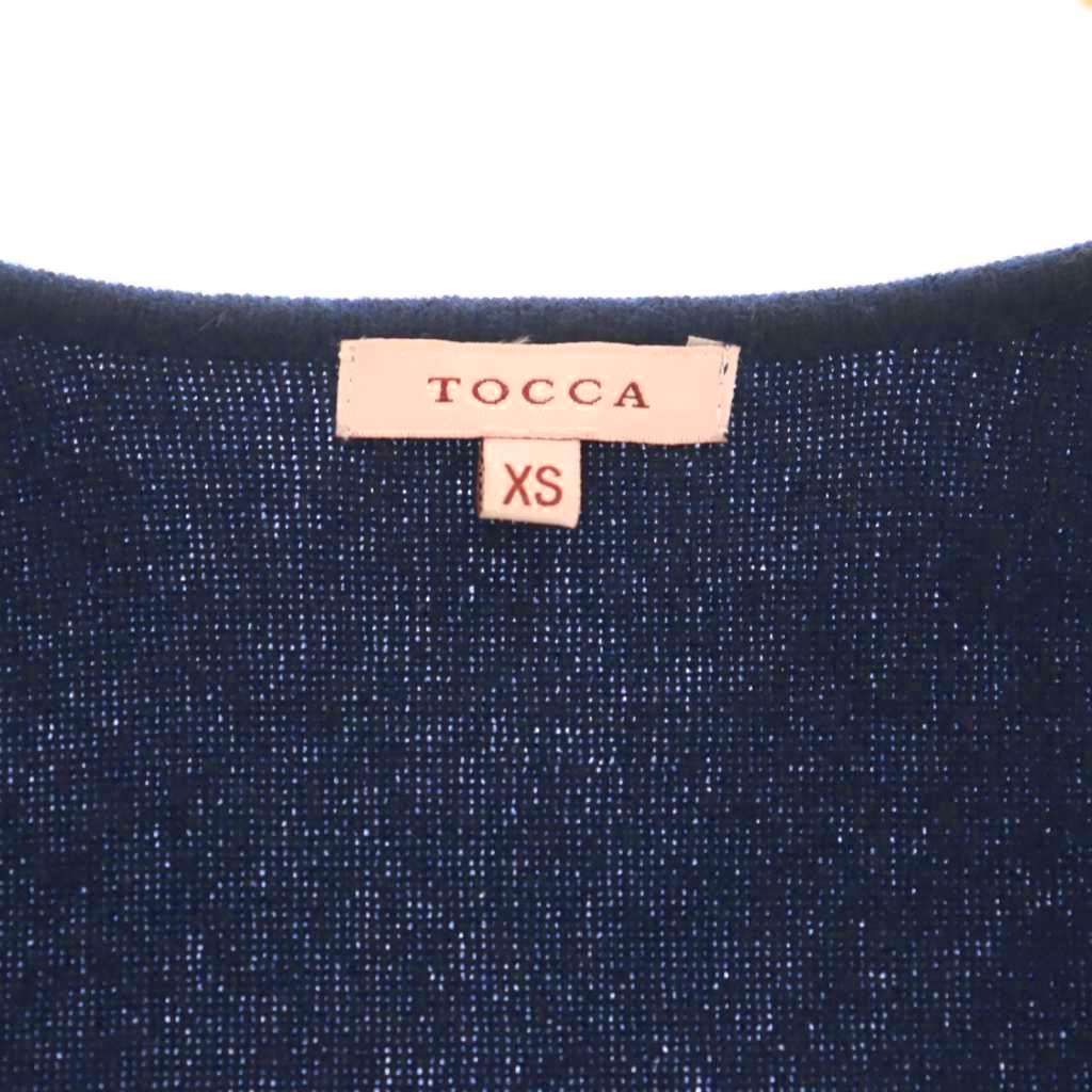 トッカ TOCCA カシミヤショートボレロ カーディガン 前開き