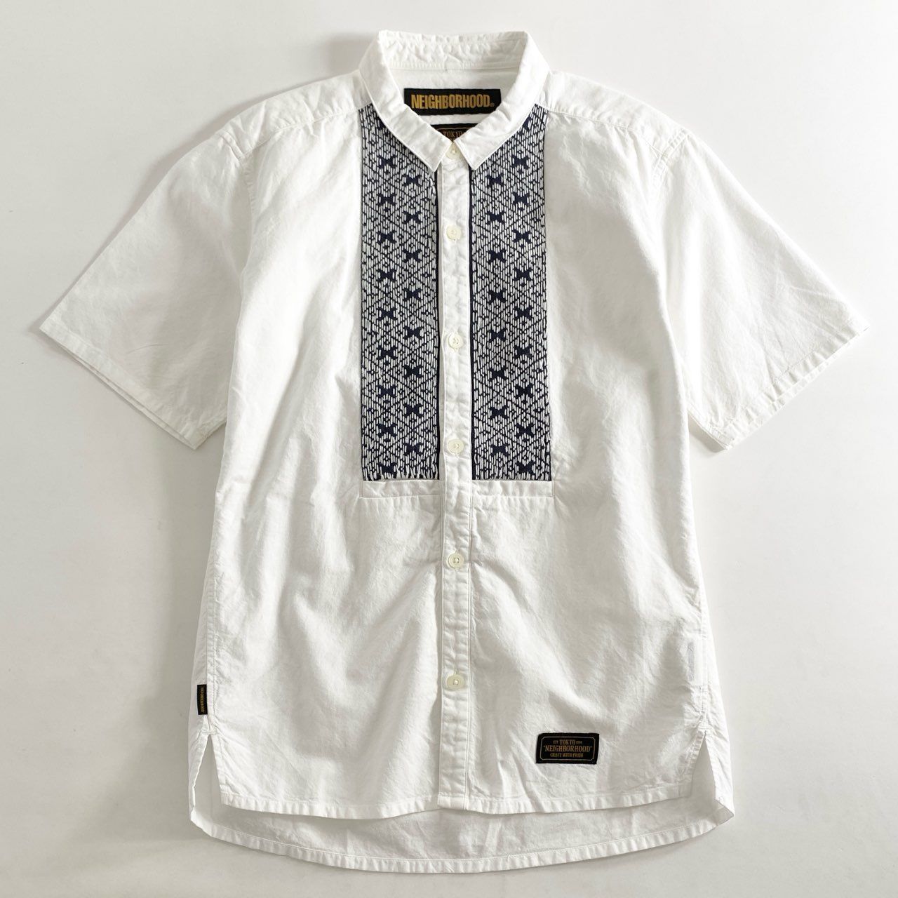 59g26 NEIGHBORHOOD ネイバーフッド EMB/CL-SHIRT 半袖シャツ