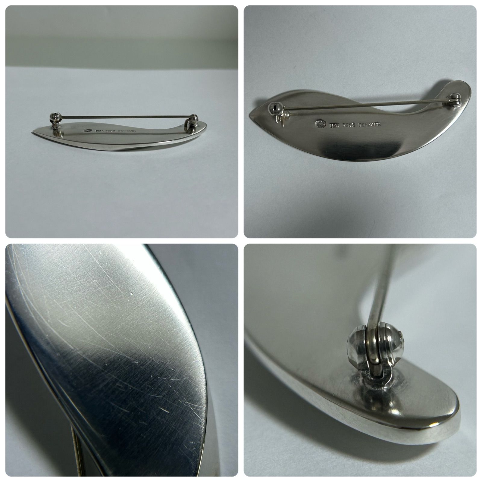 ジョージジェンセン ブローチ ハンスハンセン AG925 ヴィンテージ