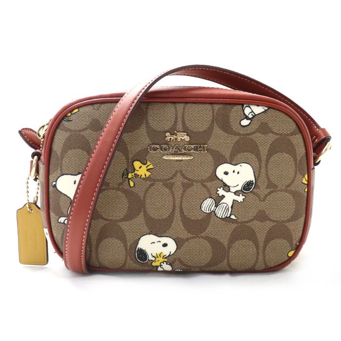 COACH コーチCOACH X PEANUTS ミニ ジェイミー カメラ バッグ