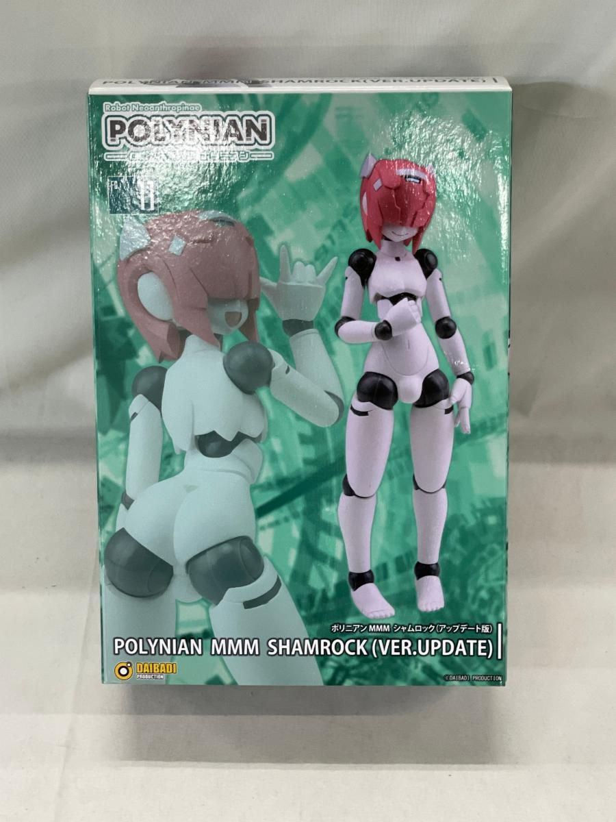 ダイバディプロダクション ポリニアン MMM シャムロック アップデート版 ノン PVC&amp;ABS製 可動フィギュア ヨドバシ.com - ダイバディプロダクション ロボット新人類