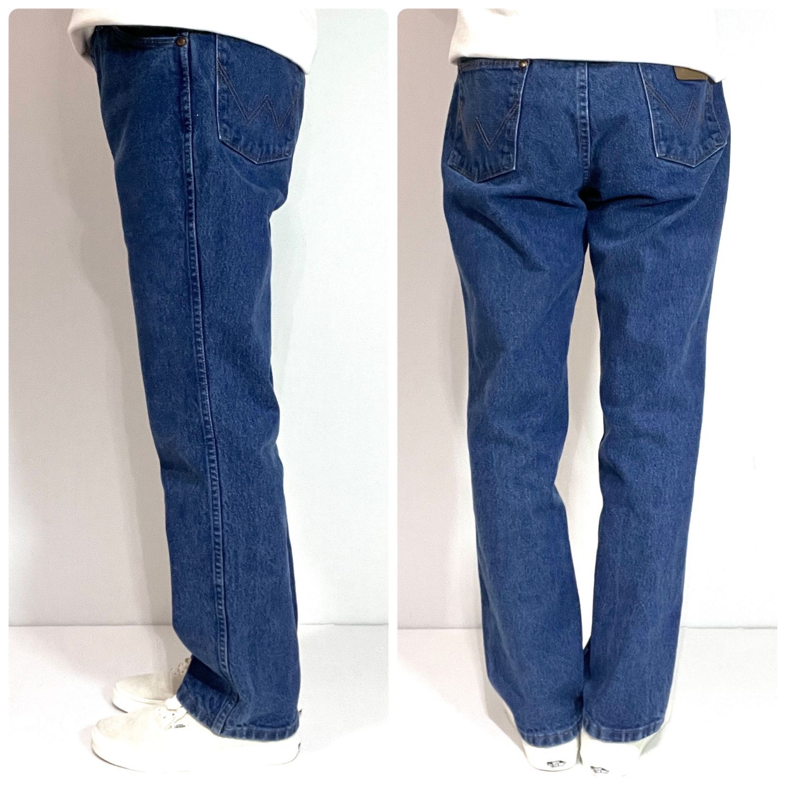 美品 00s Wrangler ラングラー 936PWD インディゴブルー W34L30 実寸 