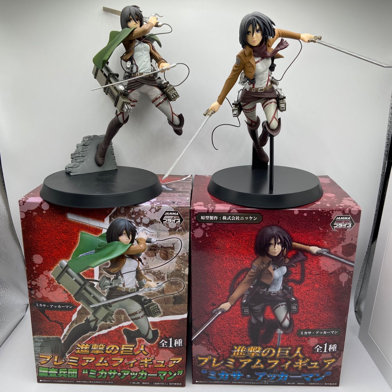 進撃の巨人 ミカサ・アッカーマン プレミアムフィギュア 立体機動Ver