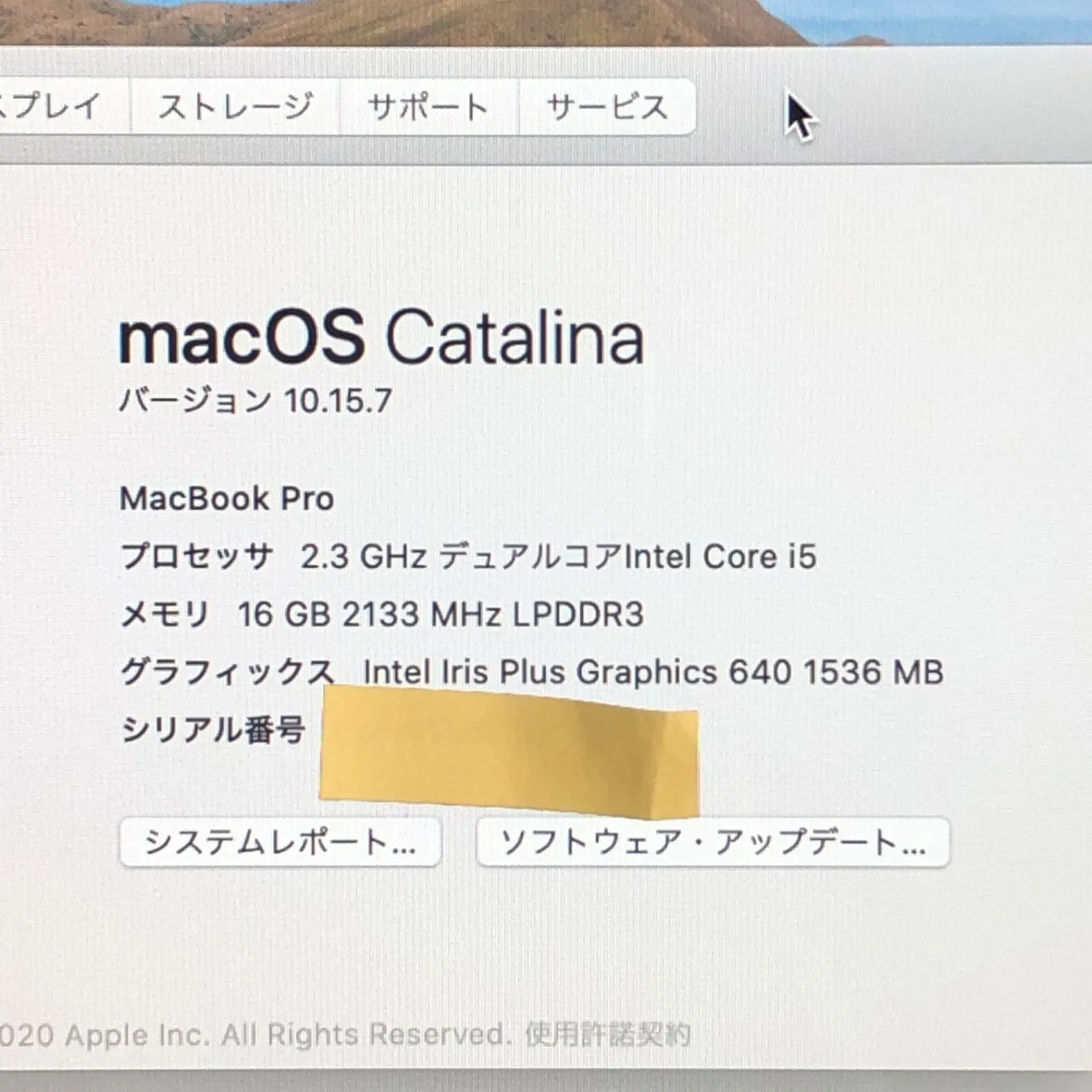 ◇ジャンク品・本体のみ◇Apple MacBook Pro (13-inch, 2017