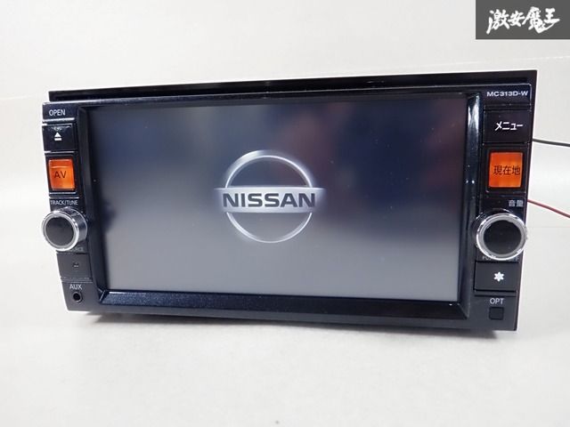 日産純正 メモリーナビ MC313D-W 地図SD 2015.04.01 日産純正 メモリー