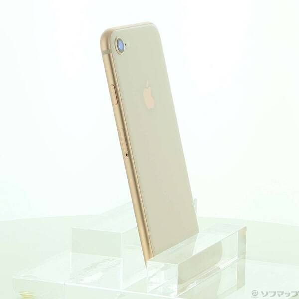 中古品〕iPhone8 64GB ゴールド MQ7A2J／A SIMフリー【258