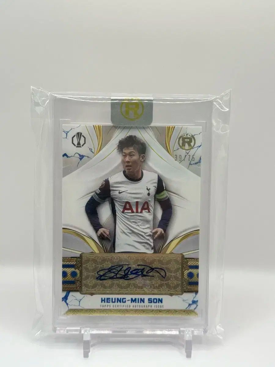 孫 興慜 ソン フンミン Topps 直筆 サイン カード