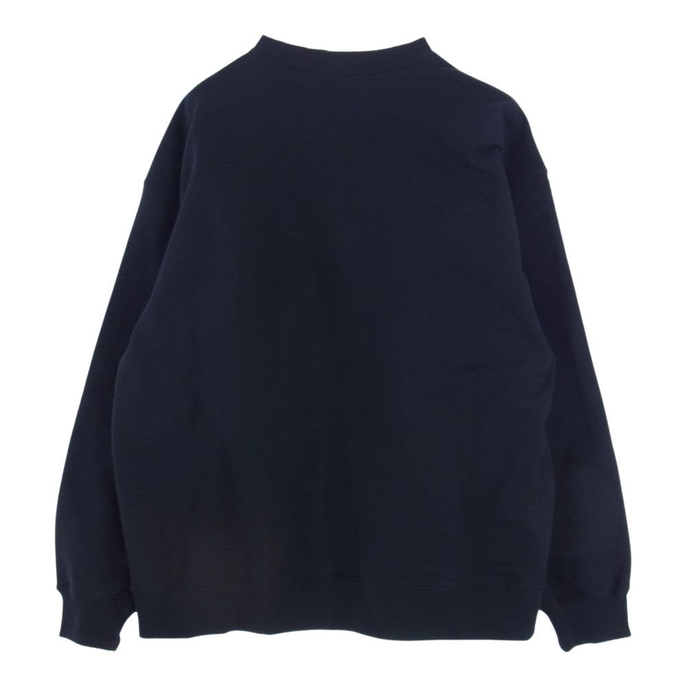 NIKE ナイキ スウェット DC4198-010 × STUSSY Fleece Crew Sweatshirt 