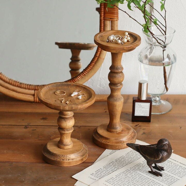 キャンドルスタンド アンティーク風 ハロウィン飾り エアープランツ