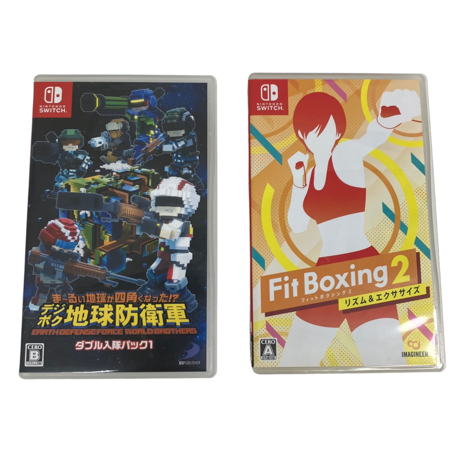 任天堂スイッチ ソフト2本 まとめ売り