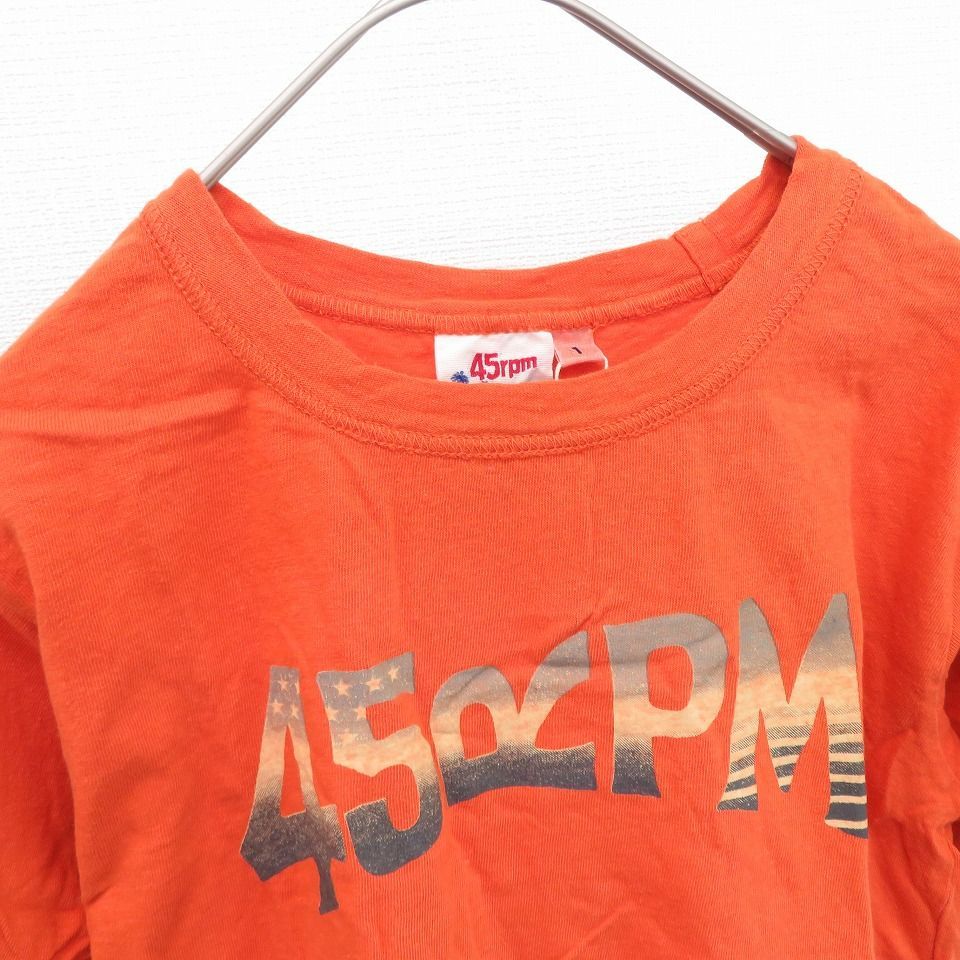rpm Tシャツ ロゴT カットソー オレンジ系 i   アクイール