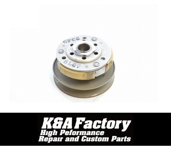 セカンダリー|ドリブンクラッチアッセン シーブ|トルクカム|センタースプリング|クラッチ トゥデイ AF61|AF67 ディオ AF62|AF68