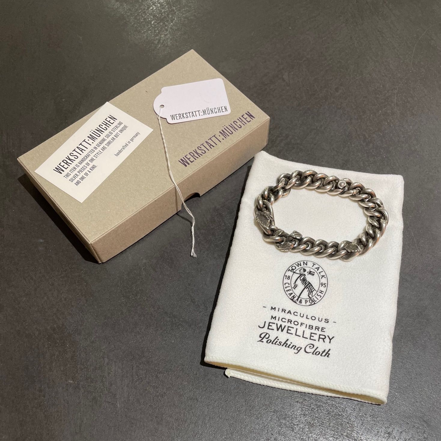 定価198000円 新品 WERKSTATT MUNCHEN ケーブ チェイン ローズバット 