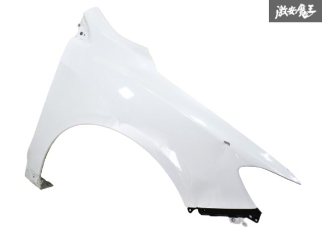 【美品】スバル純正 VM4 VMG レヴォーグ フロントフェンダー 右 右側 運転席側 K1X クリスタルホワイトパール 棚