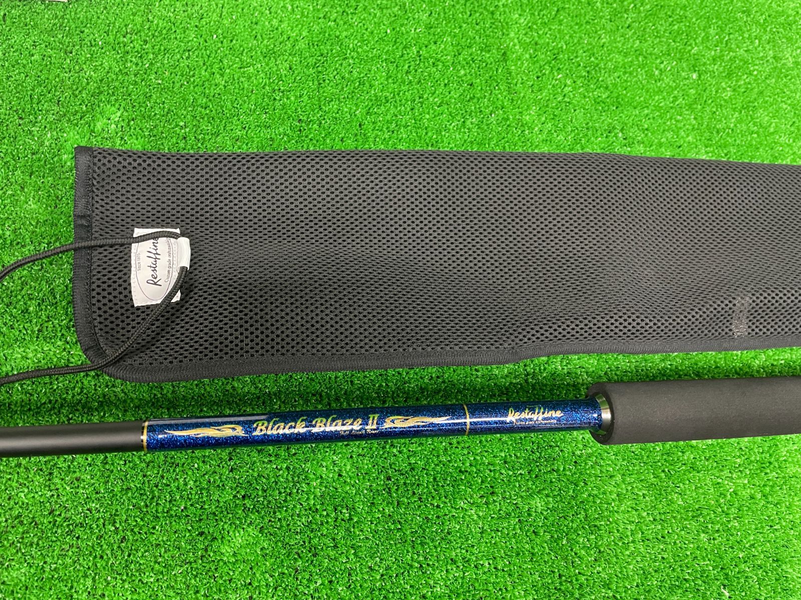 レスターファイン　ブラックブレイズ76ZX（カスタム） 新品未使用　【半額以下】 レスターファインカスタムロッド】バスにトラウト、オフショアまで