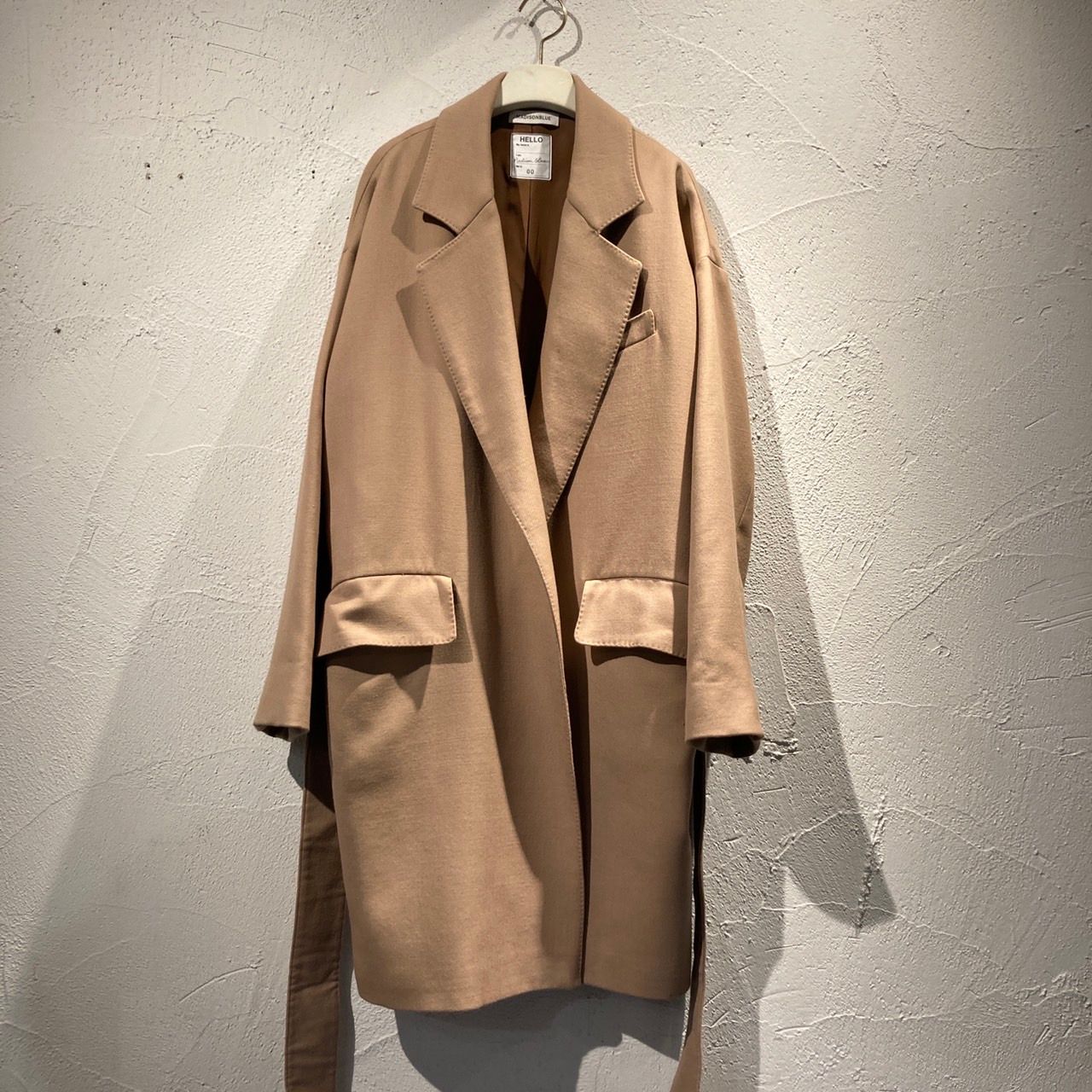 ジャケット・アウター L'AUBE BLANC Belted Chester coat 20230906_5566.jpg?v=1694750038