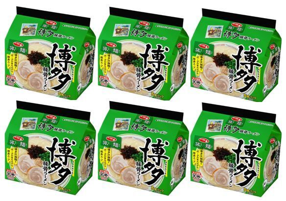 3箱買 90食分 ￥9450サッポロ一番 旅麺 博多 豚骨ラーメン全国送料無料
