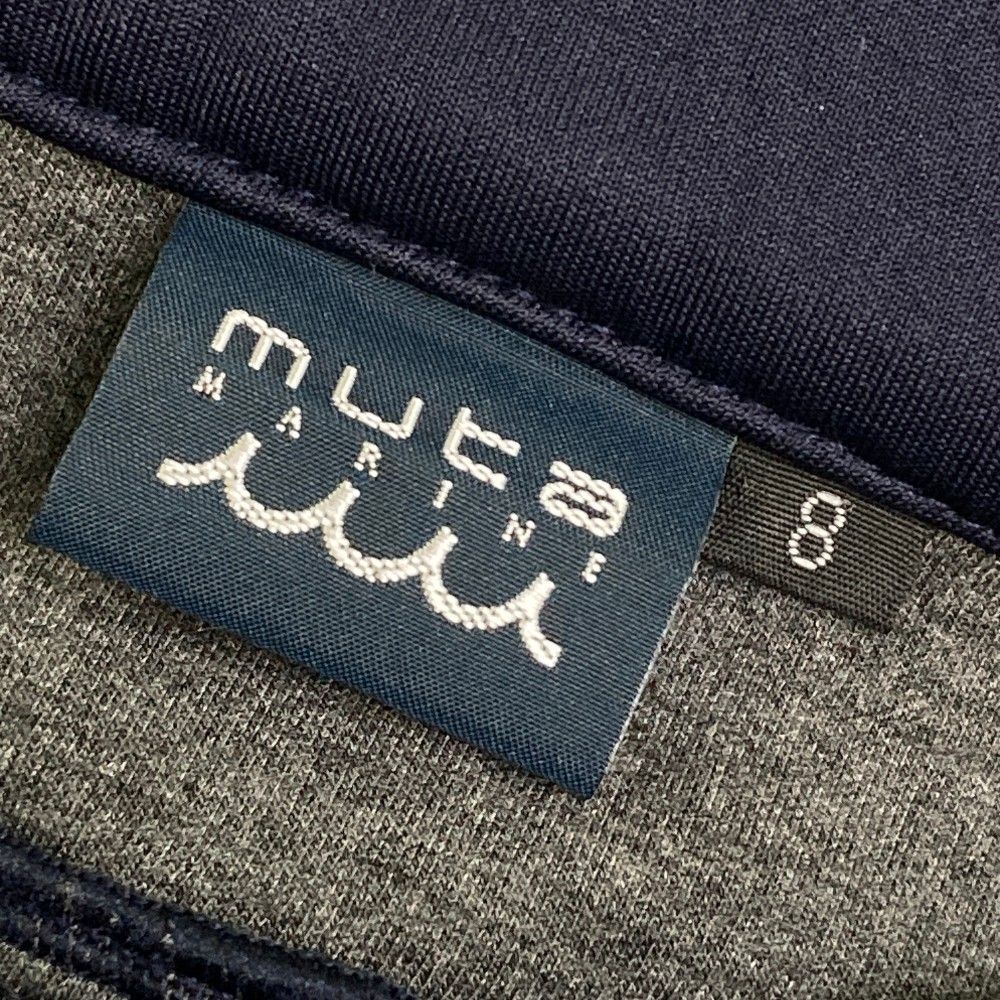 サイズ：8 MUTA MARINE ムータマリン  ボンディング ストレッチパンツ  ネイビー系 [240101457187] ゴルフウェア メンズ ストスト MUTA MARINE ムータマリン ボンディング ストレッチパンツ