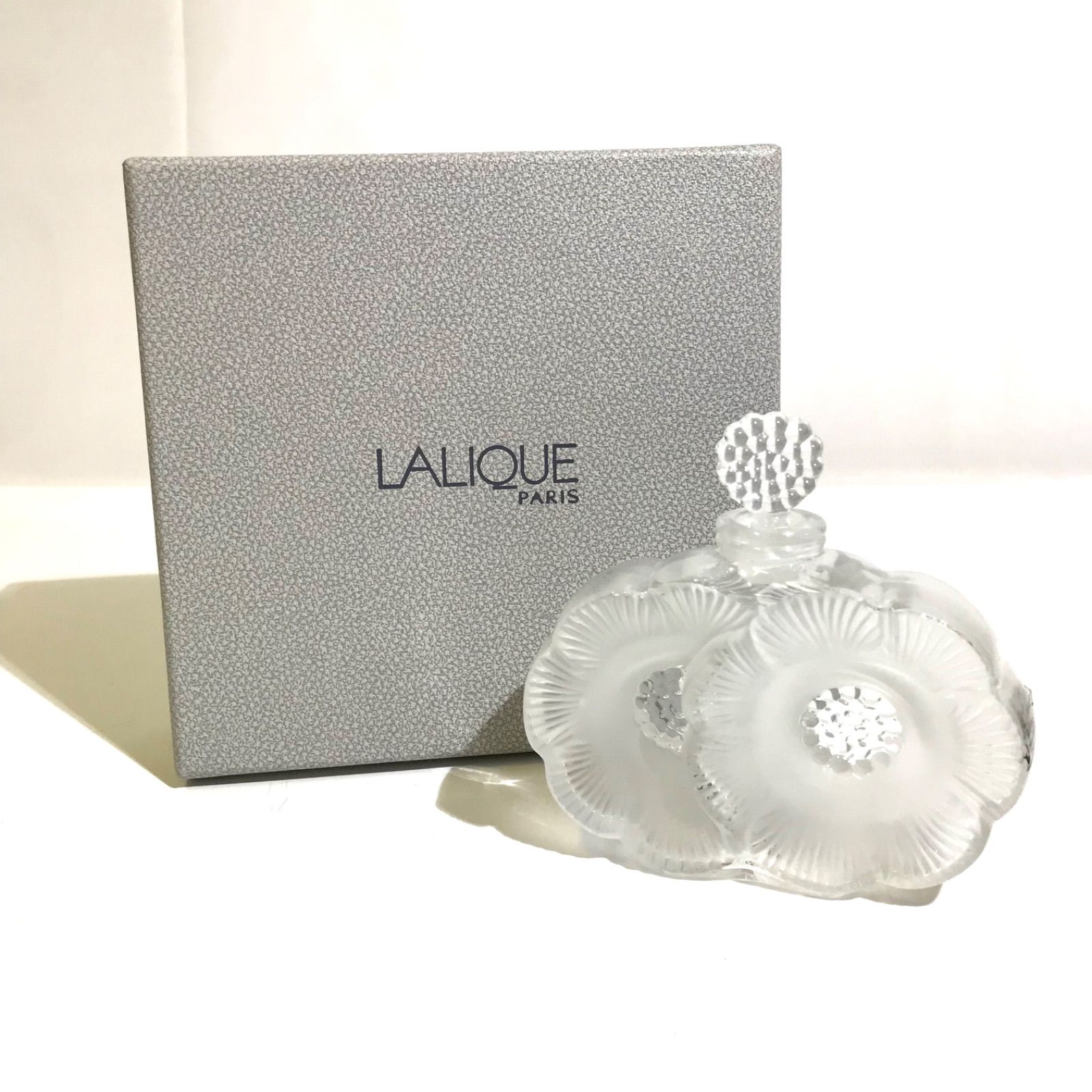 LALIQUE ラリック 香水瓶 ドゥ・フルール ガラス クリスタル