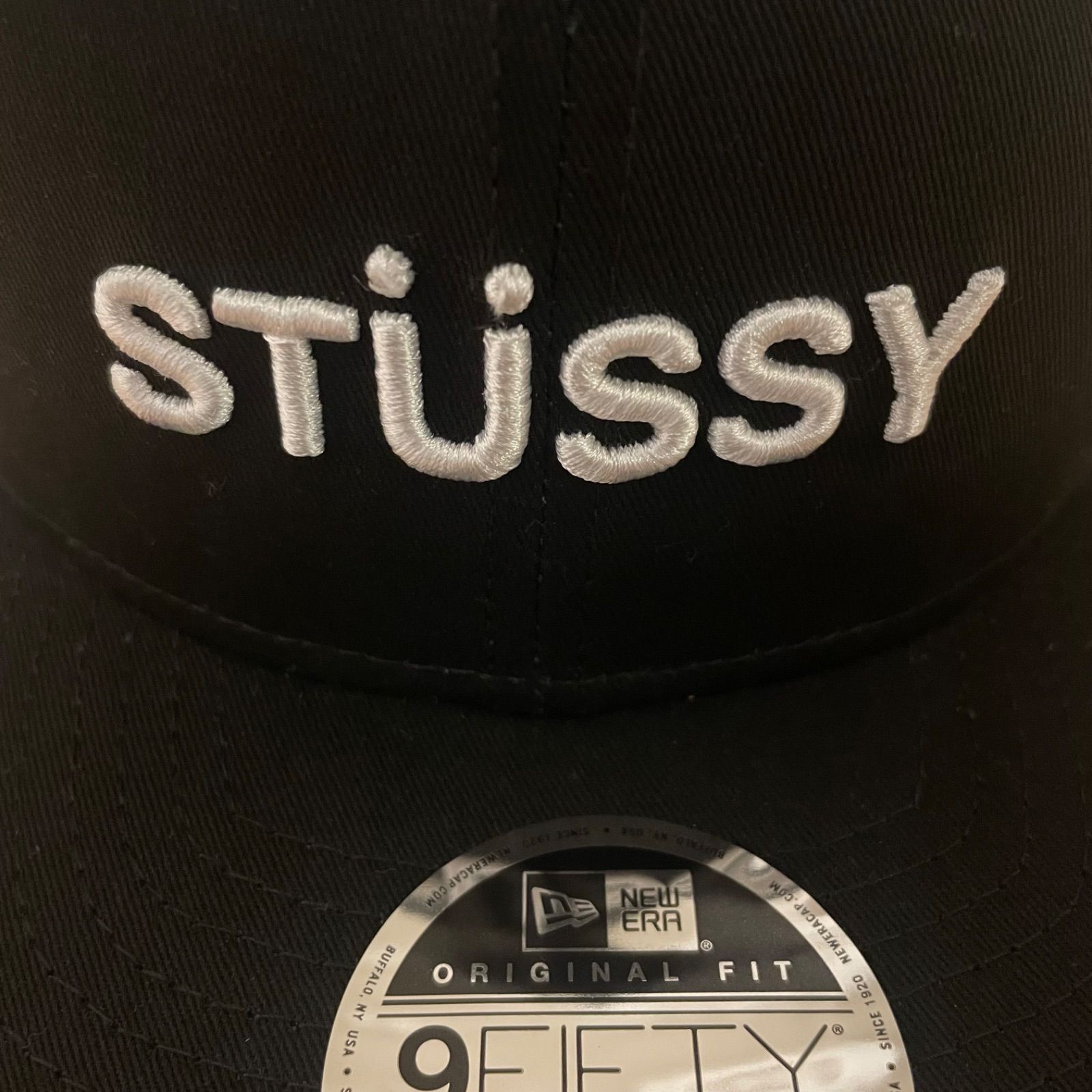 STUSSY × NEWERA 9FIFTY SNAPBACK CAP 新品 - メリカルくんのメルカリ