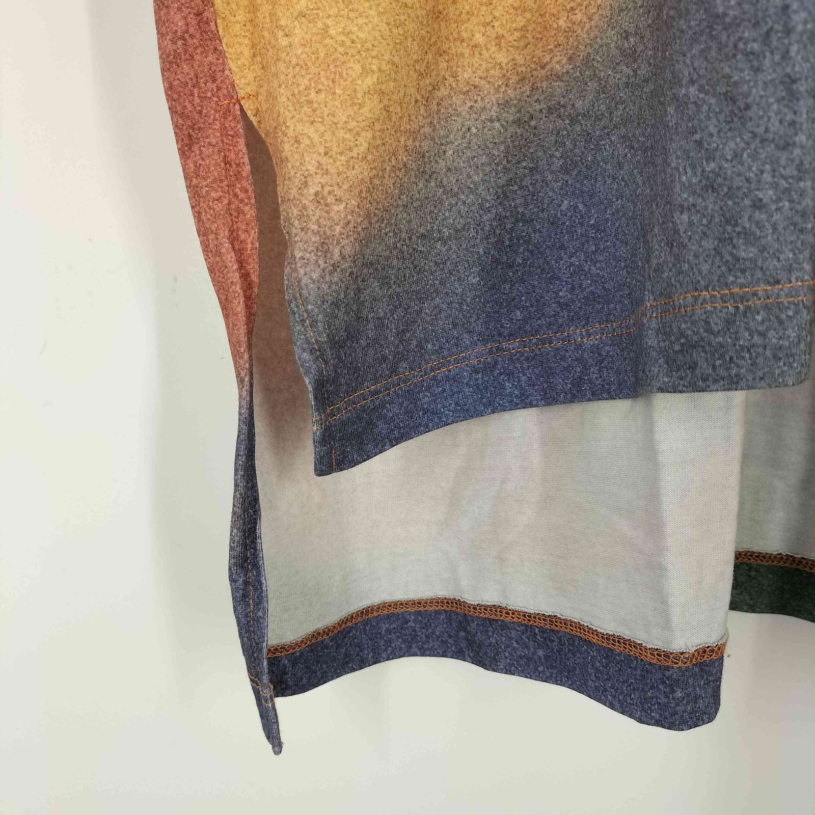 ヘリンドットサイ HeRIN.CYE Blur tee 水彩 クルーネック半袖T