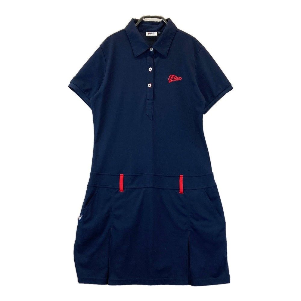 サイズ：L FILA GOLF フィラゴルフ 半袖ポロ ワンピース