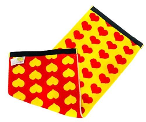 X JAPAN hide 公式グッズ LEMONeD ジャガード フェイスタオル 「Yellow Heart」 