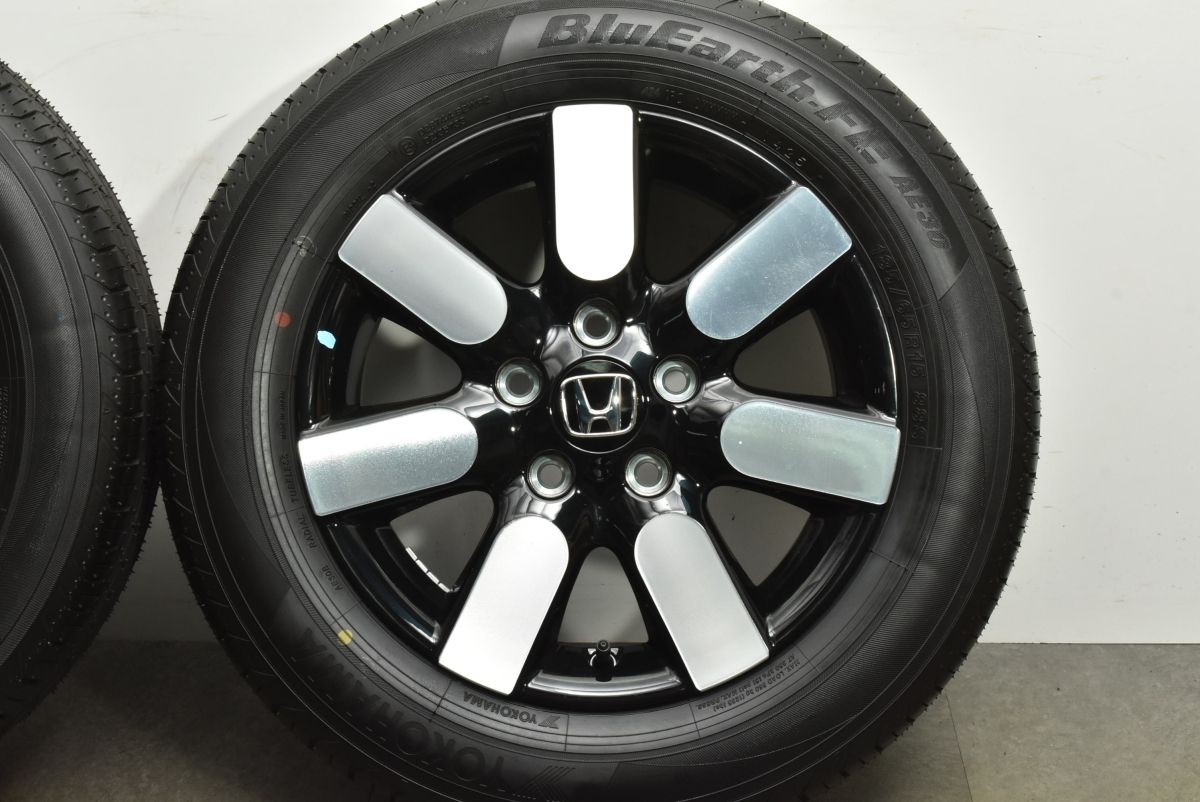 製 新車外し品 ホンダ GT フリード AIR EX 純正 15in 6J 50 PCD114.3 ヨコハマ ブルーアースFE AE30 185 65R15 バリ溝 TRITUETUBI_COM