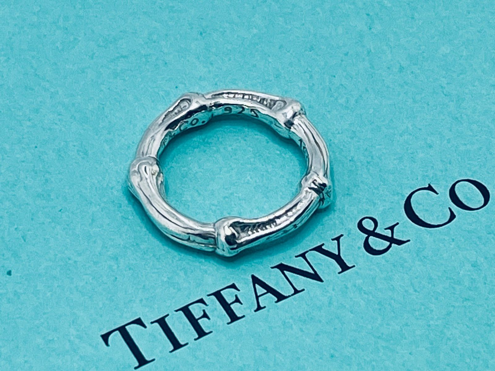 TIFFANY & CO. バンブーリング（1996年） ▪︎ vintage tiffany 1996 bamboo ring 8-11号 sold out bamboo