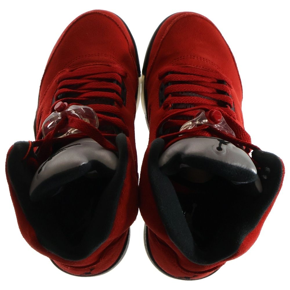 NIKE ナイキ AIR JORDAN 5 TORO BRAVO エアジョーダン 5 トロブラボー ハイカットスニーカー レッド レディース US6|24cm DD0587-600 KIN-KAAI_COM