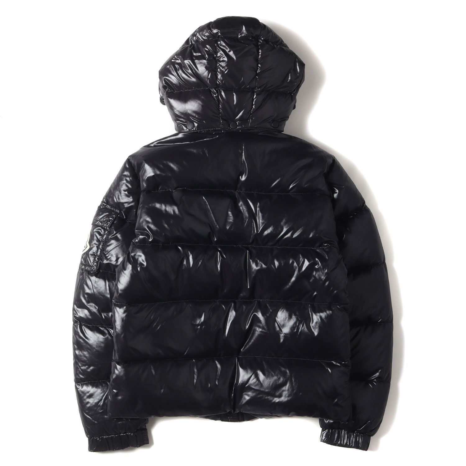 MONCLER モンクレール ダウン ジャケット サイズ:1 フード付き シャイニー ナイロン ダブルジップ ダウンジャケット HIMALAYA  44342 ヒマラヤ フード取り外し可能 ブラック 黒 アウター ブルゾン コート - メルカリ