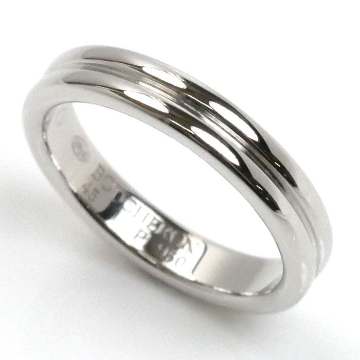 Boucheron ブシュロン Pt950プラチナ ゴドロン リング・指輪 