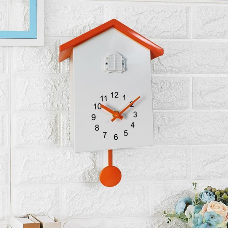 カッコウ時計風木製掛け時計 カッコウ時計風木製掛け時計 壁掛け時計