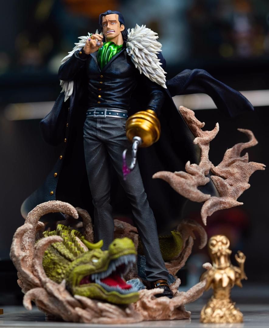 ワンピース 王下七武海 クロコダイル フィギュア 塗装済み完成品 ガレージキット ワンピース 王下七武海 クロコダイル フィギュア 塗装済み完成品