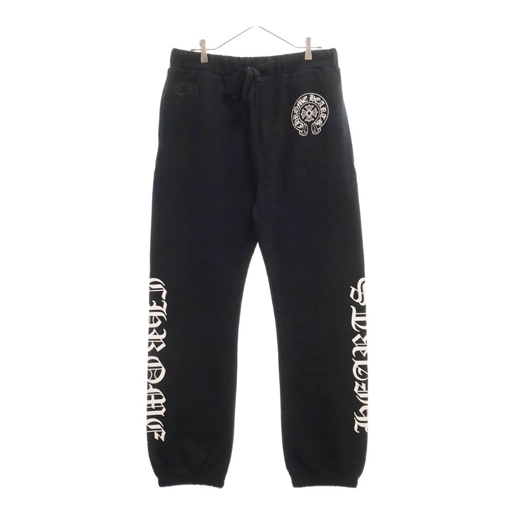 CHROME HEARTS クロムハーツ SWEAT PANTS CHプラス総柄ロゴプリントスウェットロングパンツ
