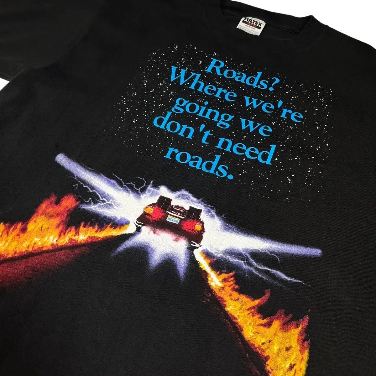 90s Back to the Future Tシャツ ©1992カラーブラック