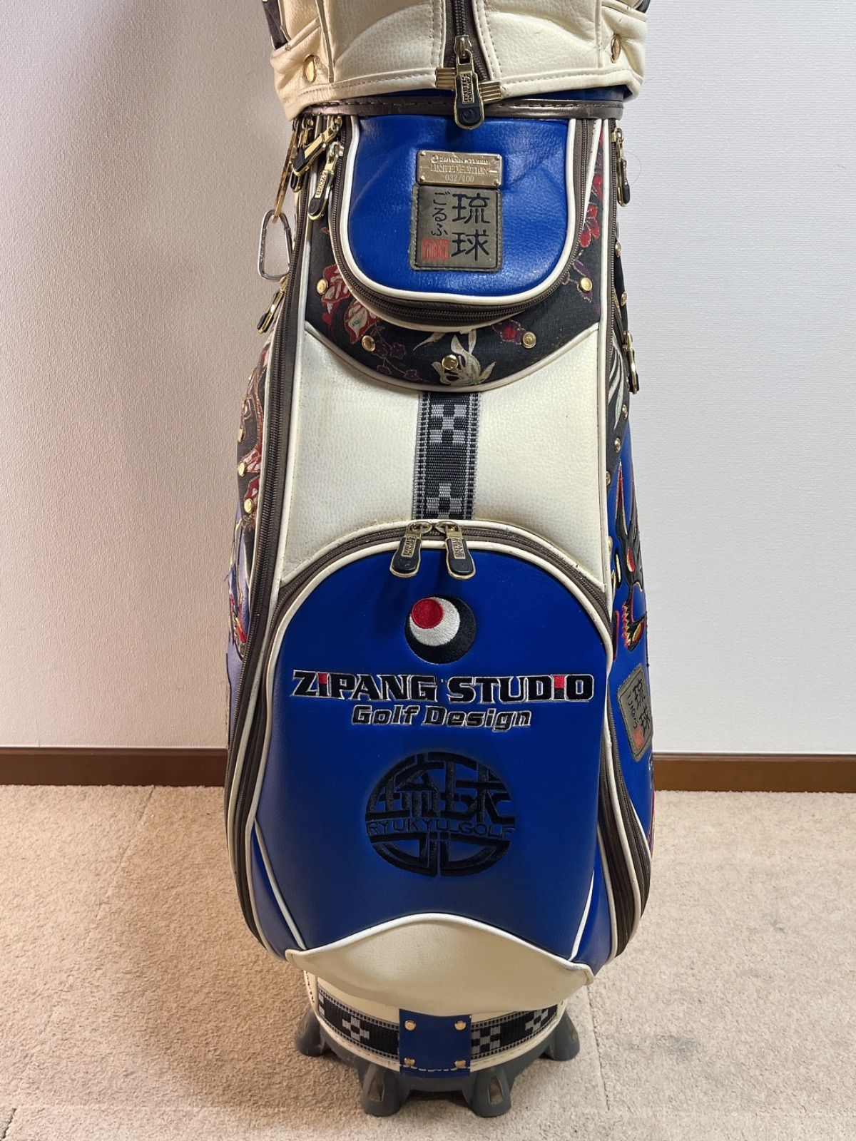 ロン様専用### 琉球ゴルフ ジパングスタジオ ゴルフバッグ