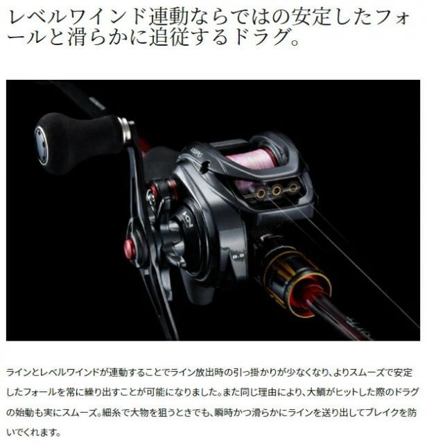 シマノ 22 炎月 BB 100PG (右ハンドル) / ベイトリール shimano