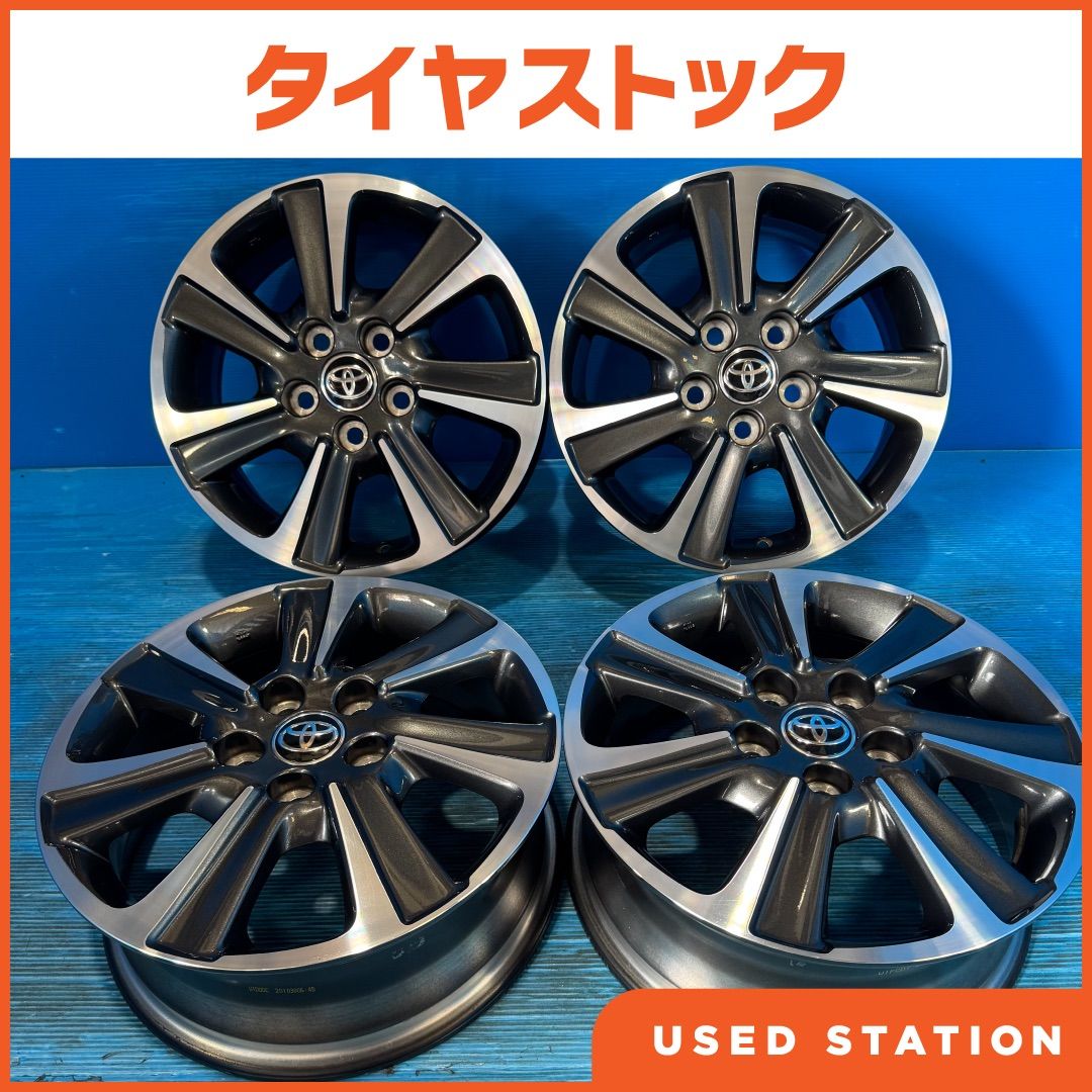 ノア(80後期) 純正16インチ ホイールセット トヨタ ノア Si ハイブリッド 後期 純正 16インチ タイヤ